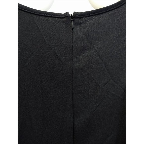 Cocktail Maxi Dress with side open leg Ruffle Size Large Unique style - Picture 7 of 8